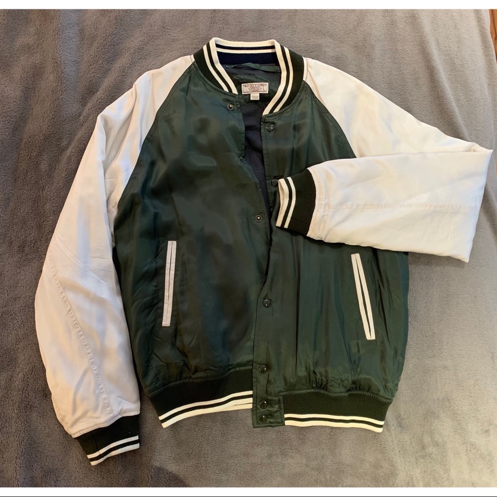 J. Crew Letterman Jacket. Wallace & Barnes